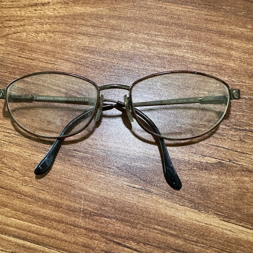 Luxottica Titanium Eyeglasses
